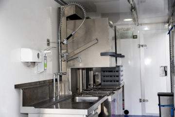 Hochprofessionelle, hygienisch geprüfte Ausstattung auf Gastronomie-Niveau